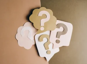 question marks